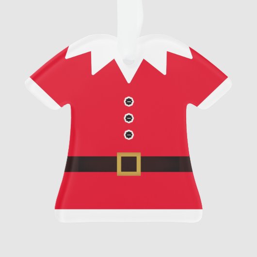 Niedlicher Anzug von Weihnachtselfen Figurine Pers Ornament (Vorderseite)