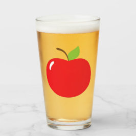 Niedlicher Apfel-Eye-Spaß-Cartoon Glas