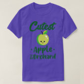 Niedlicher Apfel im Obstbau T-Shirt (Design vorne)