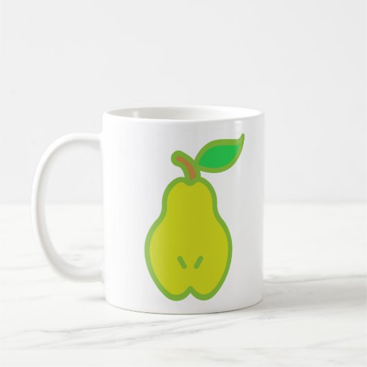 niedlicher Apfelbecher Kaffeetasse (Links)