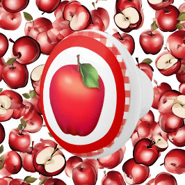 Niedlicher Apfelfruchsknopf Keramikknauf