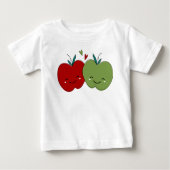 Niedlicher Apple Baby T-shirt (Vorderseite)