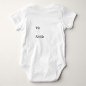 Niedlicher Apple Cherry Red Fruit Spaß Küche Carto Baby Strampler (Rückseite)