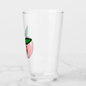 Niedlicher Apple Cherry Red Fruit Spaß Küche Carto Glas (Links)