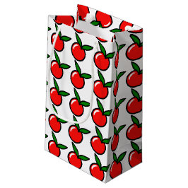Niedlicher Apple Cherry Red Fruit Spaß Küche Carto Kleine Geschenktüte