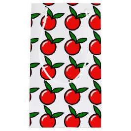 Niedlicher Apple Cherry Red Fruit Spaß Küche Carto Kleine Geschenktüte