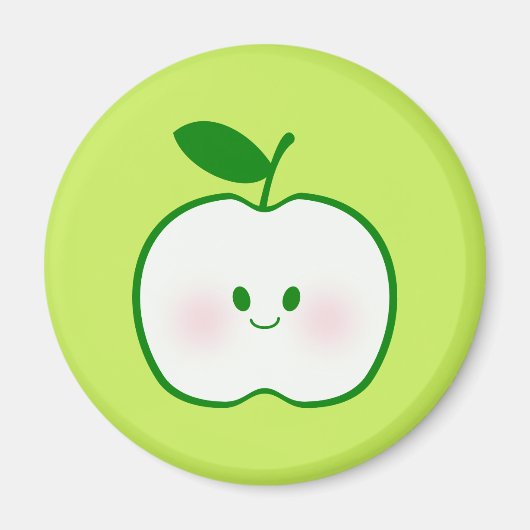 Niedlicher Apple Magnet (Vorne)