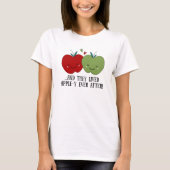 Niedlicher Apple T-Shirt (Vorderseite)