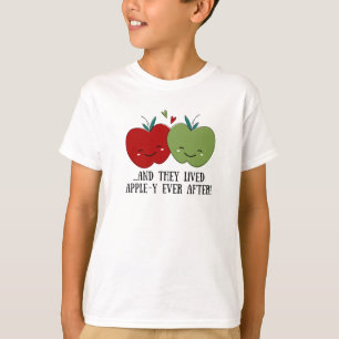 Niedlicher Apple T-Shirt