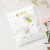 Niedlicher Aqua Blush Bärenballon jedes Alter Gebu Geschenktütchen (Versiegelt)