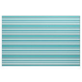 Niedlicher Aquamariner Streifen Stoff (Fat Quarter (45,7 x 55,9 cm))