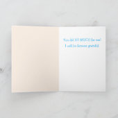 Niedlicher Arzt, Chirurg, vielen Dank Karte (Innenseite)