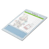 Niedlicher Arzt Gnome Blutzuckerprotokoll Notizblock (angewinkelt)