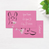 Niedlicher ascii-Hasen-Stei Thunder_Cove (Schreibtisch)