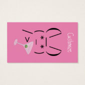 Niedlicher ascii-Hasen-Stei Thunder_Cove (Rückseite)