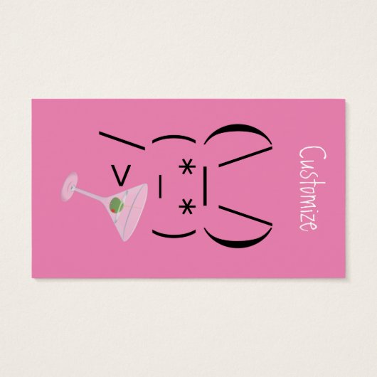 Niedlicher ascii-Hasen-Stei Thunder_Cove (Rückseite)