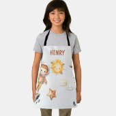 Niedlicher Astronaut und Adortable Space Adventure Schürze (Insitu)