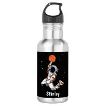 Niedlicher Astronaut Weltraumgalaxie Basketball