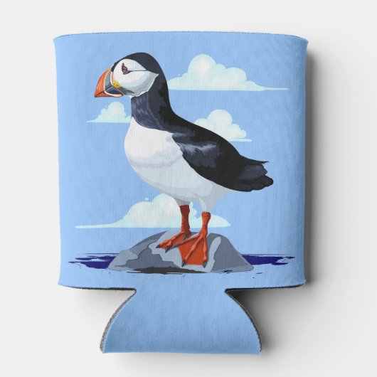 Niedlicher Atlantik Dosenkühler (Rückseite)