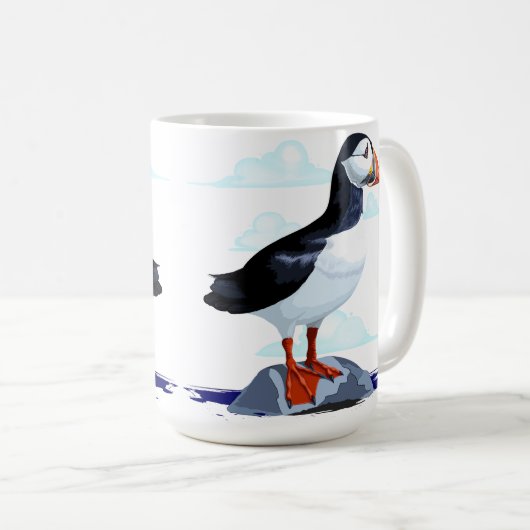 Niedlicher Atlantik Kaffeetasse (VorderseiteRechts)