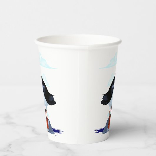 Niedlicher Atlantik Pappbecher (Rechts)