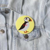 Niedlicher Atlantischer Puffstil-Entwurf Thunder_C Button (Beispiel)