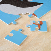 Niedlicher Atlantischer Puffstil-Entwurf Thunder_C Puzzle (Seite)