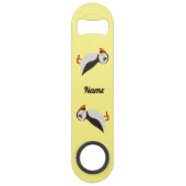 Niedlicher Atlantischer Puffstil-Entwurf Thunder_C Speed Flaschenöffner (Rückseite)