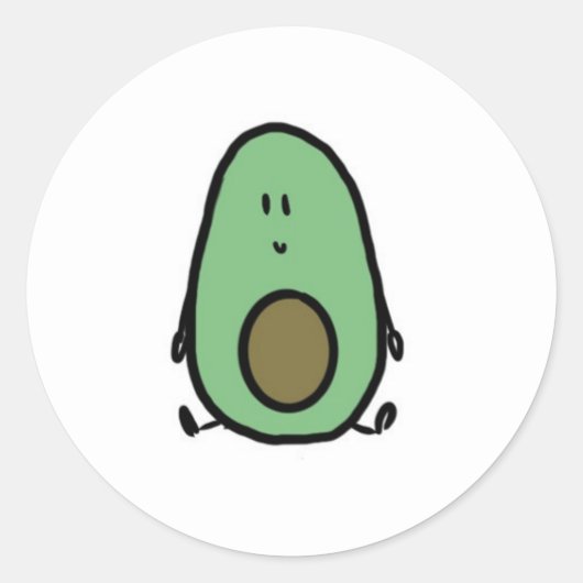 Niedlicher Aufkleber (Vorderseite)