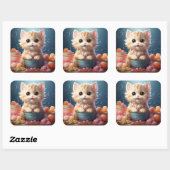 Niedlicher Aufkleber (Blatt)