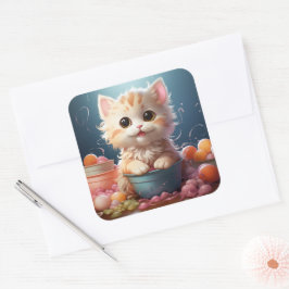 Niedlicher Aufkleber