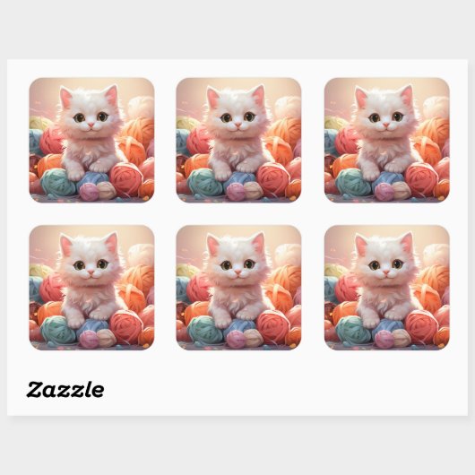 Niedlicher Aufkleber (Blatt)