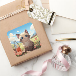 Niedlicher Aufkleber