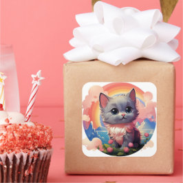 Niedlicher Aufkleber