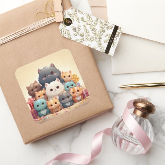 Niedlicher Aufkleber (Schenken)