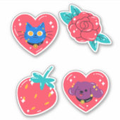 Niedlicher Aufkleber (Vorderseite)