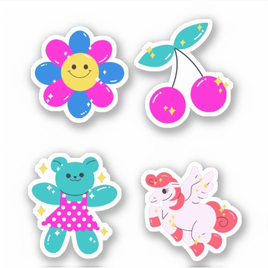 Niedlicher Aufkleber (Vorderseite)