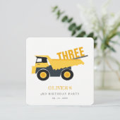 Niedlicher Aufkleber Einladung (Stehend Vorderseite)