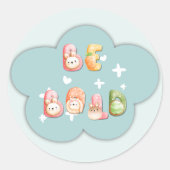 Niedlicher Aufkleber | Fett sein (Vorderseite)