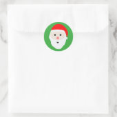 Niedlicher Aufkleber für den Weihnachtsmann (Tasche)