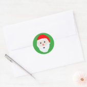 Niedlicher Aufkleber für den Weihnachtsmann (Umschlag)