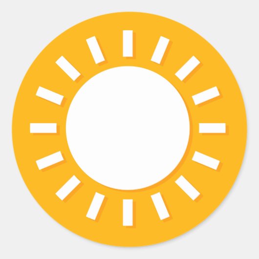 Niedlicher Aufkleber für die Lichtbildgestaltung.  (Vorderseite)