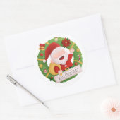 Niedlicher Aufkleber für Weihnachtsmänner (Umschlag)