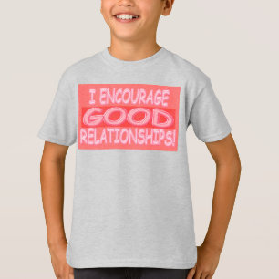 Niedlicher Ausdruck Design gute BEZIEHUNGEN. Jetzt T-Shirt