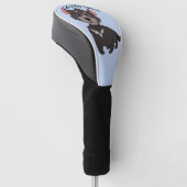 Niedlicher australischer Tasmanischer Teufel Golf Headcover (angewinkelt)