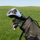 Niedlicher australischer Tasmanischer Teufel Golf Headcover (In SItu)