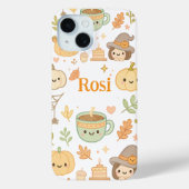 Niedlicher Autumn Pumpkin iPhone Case - Personalis (Rückseite)