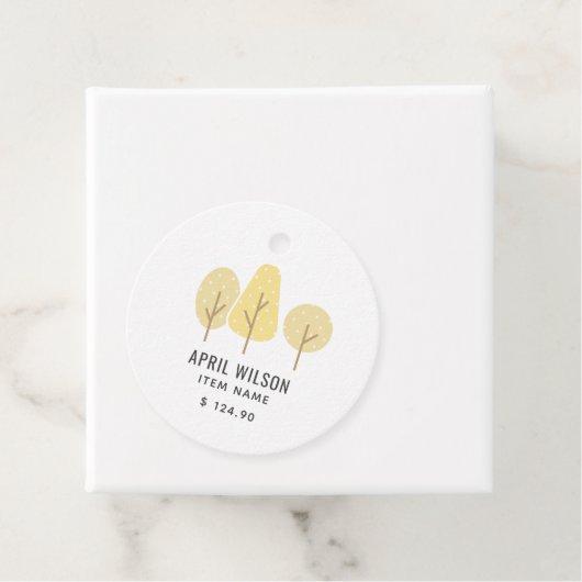 NIEDLICHER AUTUMNYELLOW TREE TRIO LANDSCAPING PREI GESCHENKANHÄNGER (Beispiel)