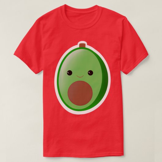 Niedlicher Avocado 1 1 T-Shirt (Design vorne)