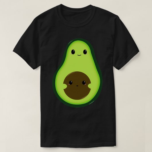 Niedlicher Avocado 3 2 T-Shirt (Design vorne)